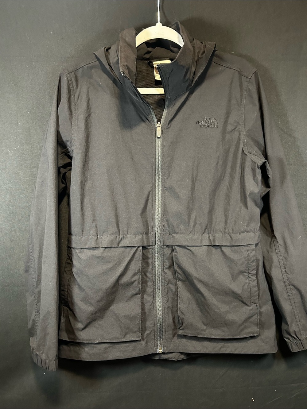 The North Face HyVent Black Waterproof Rain Jacket Women’s XXL 2XL Hooded